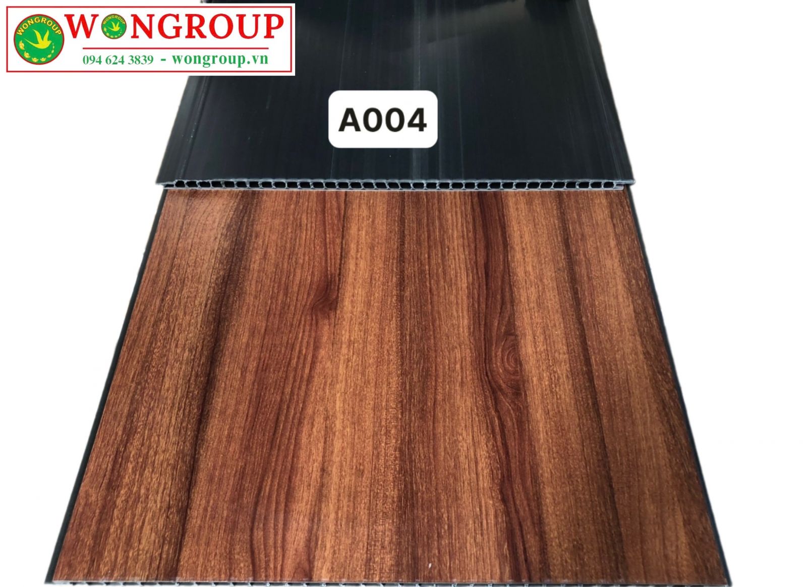 Tấm ốp tường - Ốp trần Nano than tre A004