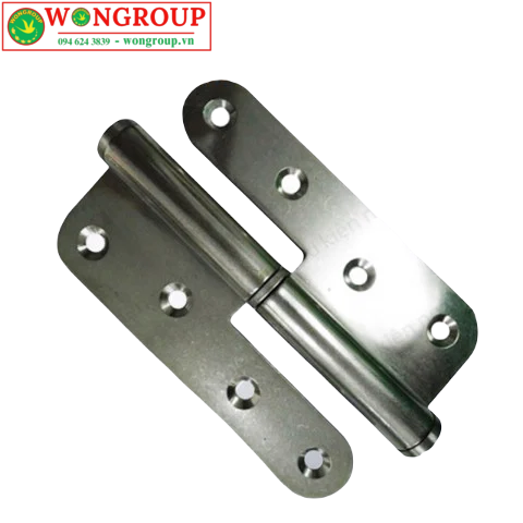 Bản lề cối dài 125mm, inox 201