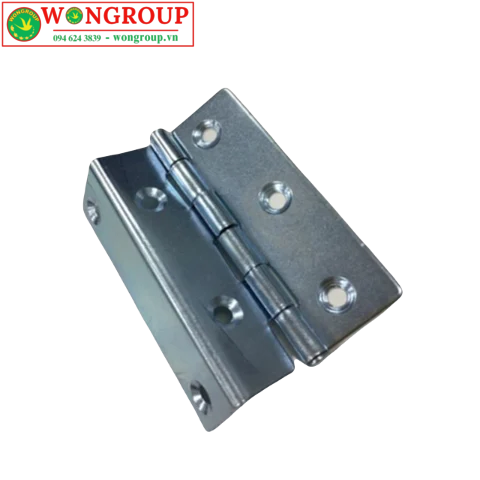 Bản lề chữ U 60mm, màu xi trắng dày 1.5ly 