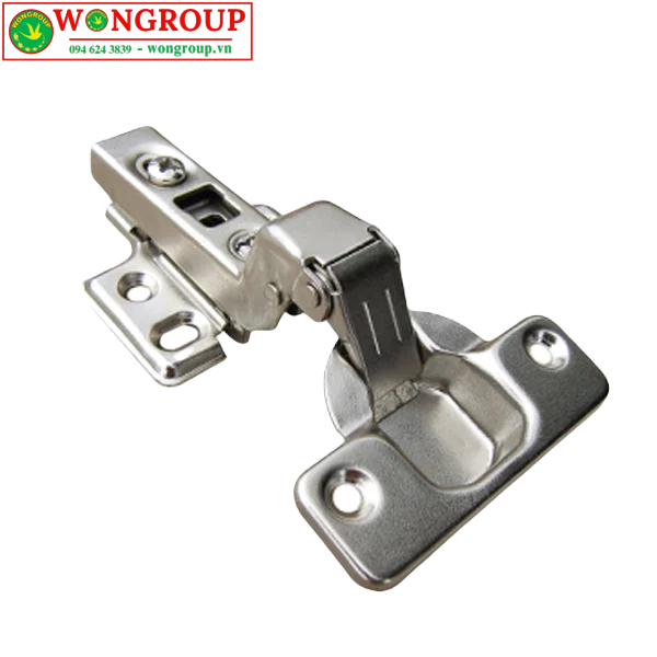 Bản lề nắp bật giảm chấn loại cong nhiều thân ngắn cup 35mm