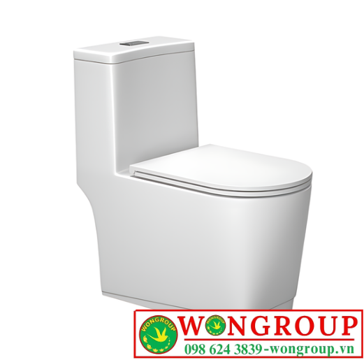 Bồn Cầu 1 Khối Nhập Khẩu Cao Cấp WonGroup NV-1046