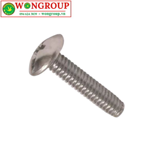 Bulong đầu dù tay nắm inox 304 4x40