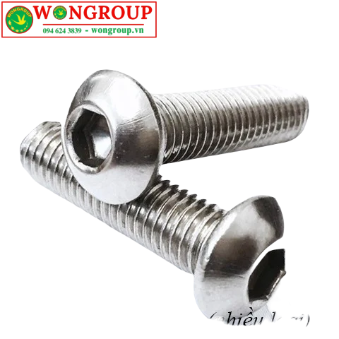 Bulong đầu mo M6, inox 304