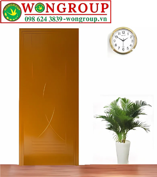Cửa nhựa Composite dán da 11