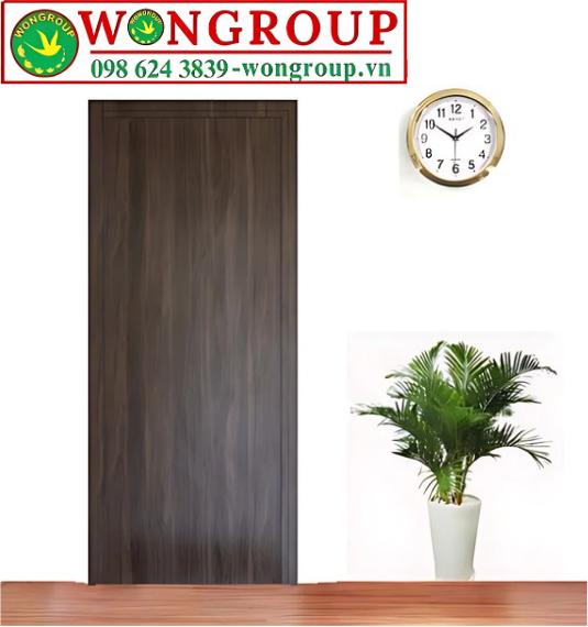 Cửa nhựa Composite dán da 8