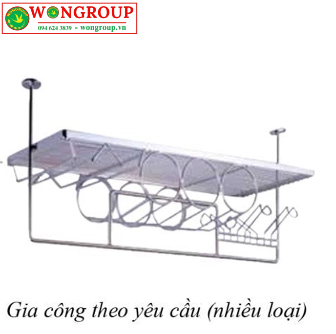Giá kệ treo ly Inox