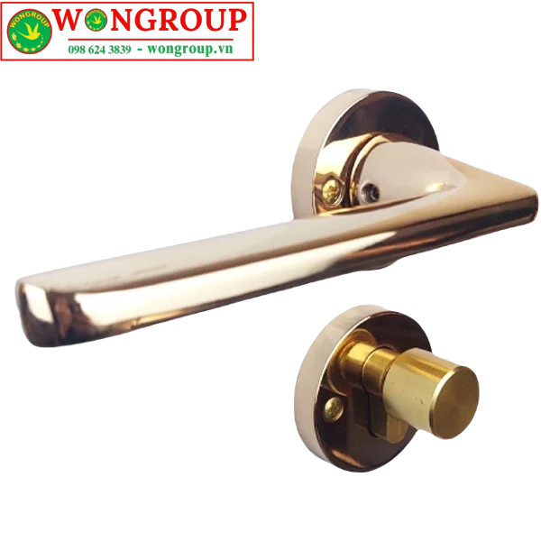 Khóa tay gạt hợp kim, mạ vàng