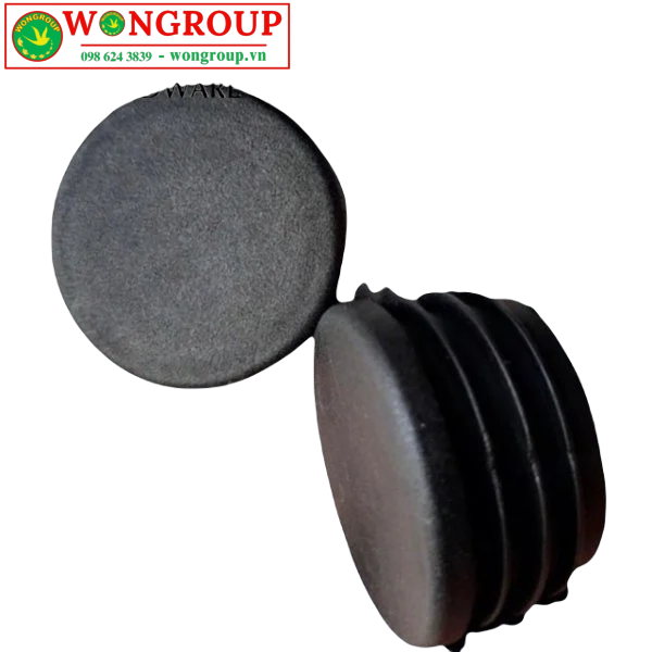 Nút chụp phi 32mm, nhựa cứng màu đen