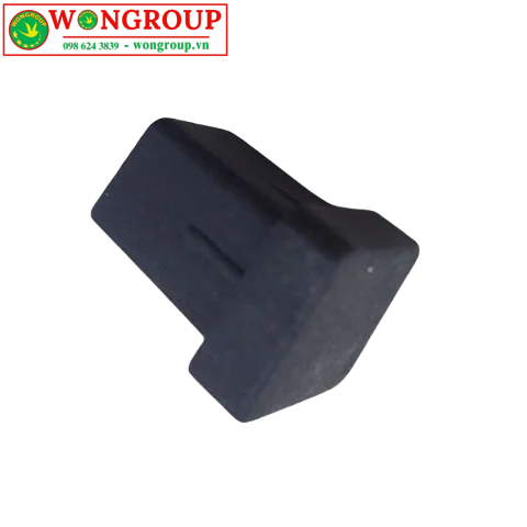 Nút nhựa chân bàn vuông,màu đen