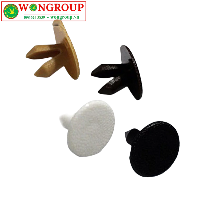  Nút nhựa chụp lỗ khoét 10mm, màu vàng