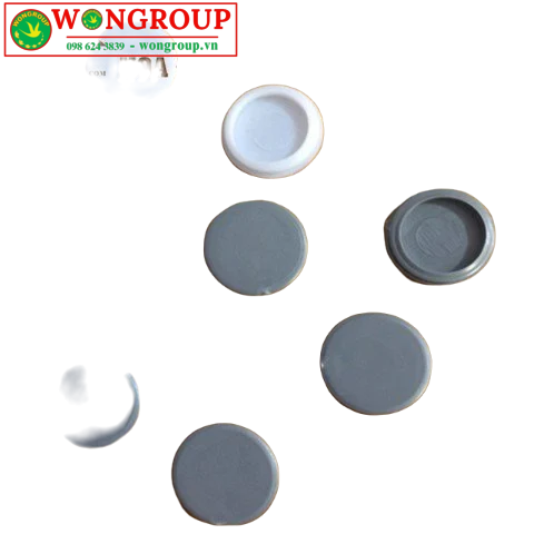 Nắp chụp vít phi 26.5, màu xám nhựa nguyên sinh