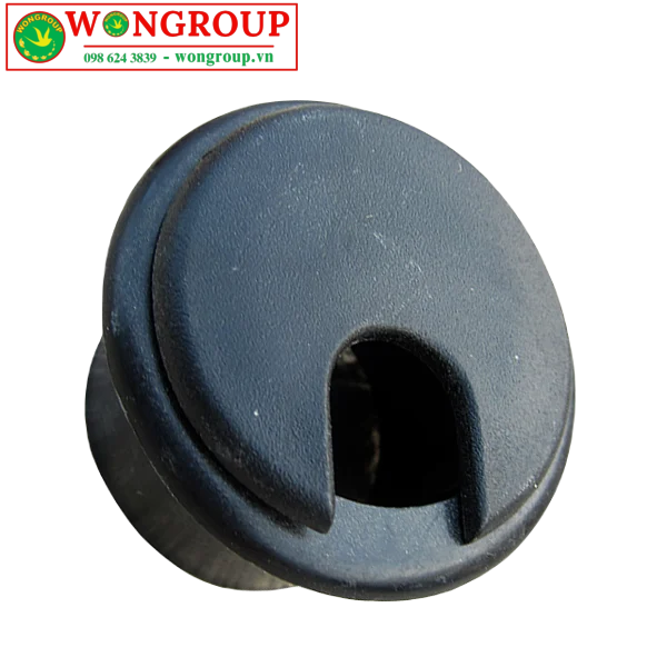 Nắp luồn dây điện nhựa màu đen (nhiều loại) 
