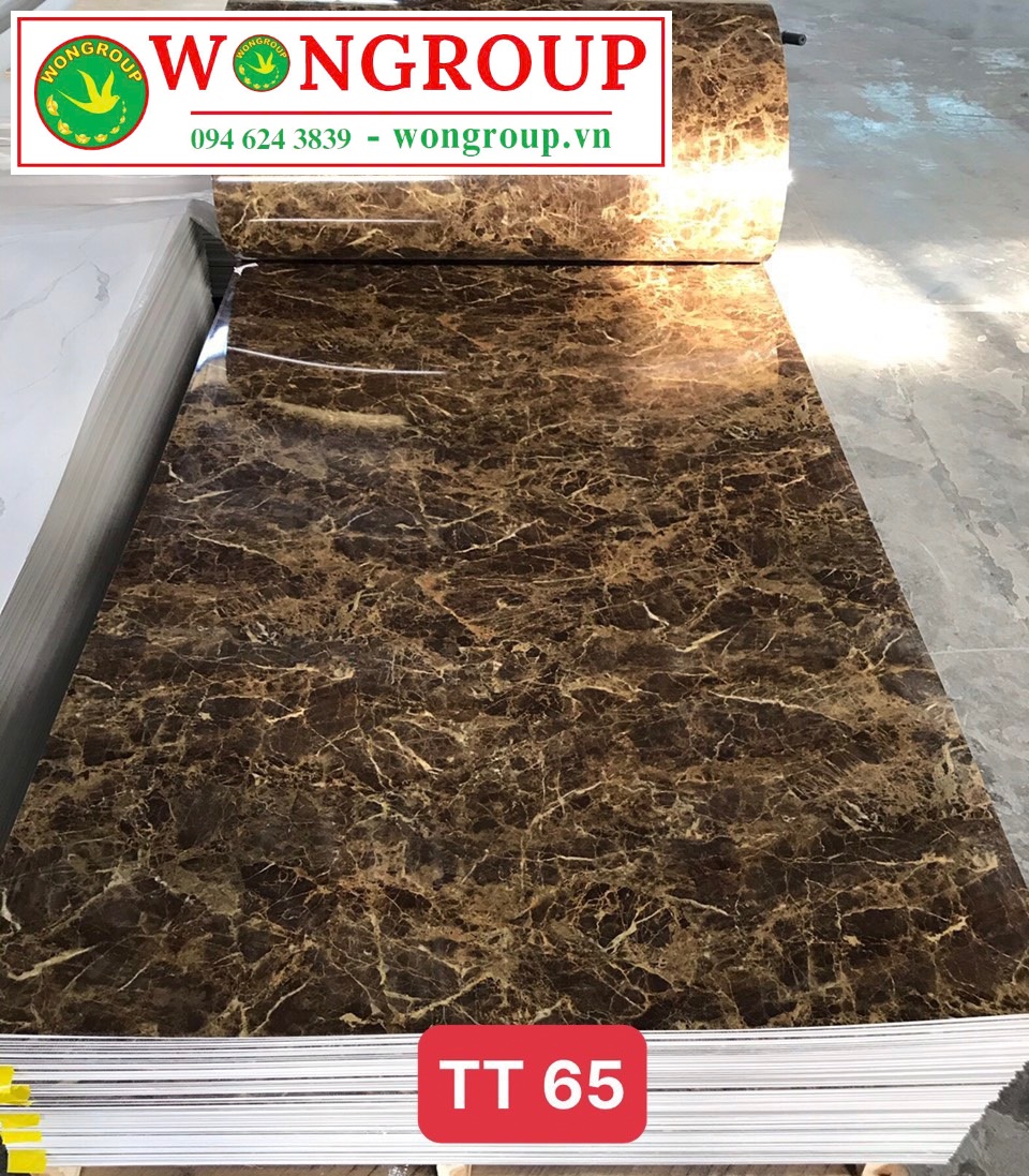 Tấm ốp PVC vân đá TT65