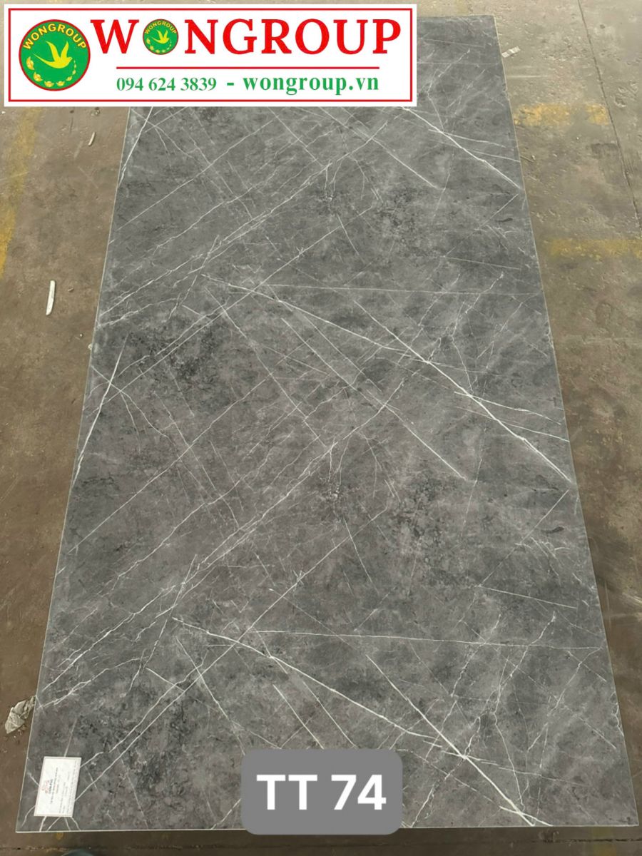 Tấm ốp PVC vân đá TT74