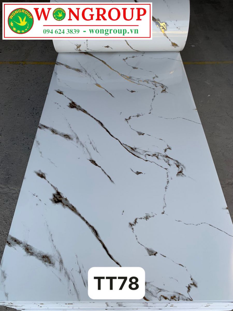 Tấm ốp PVC vân đá TT78