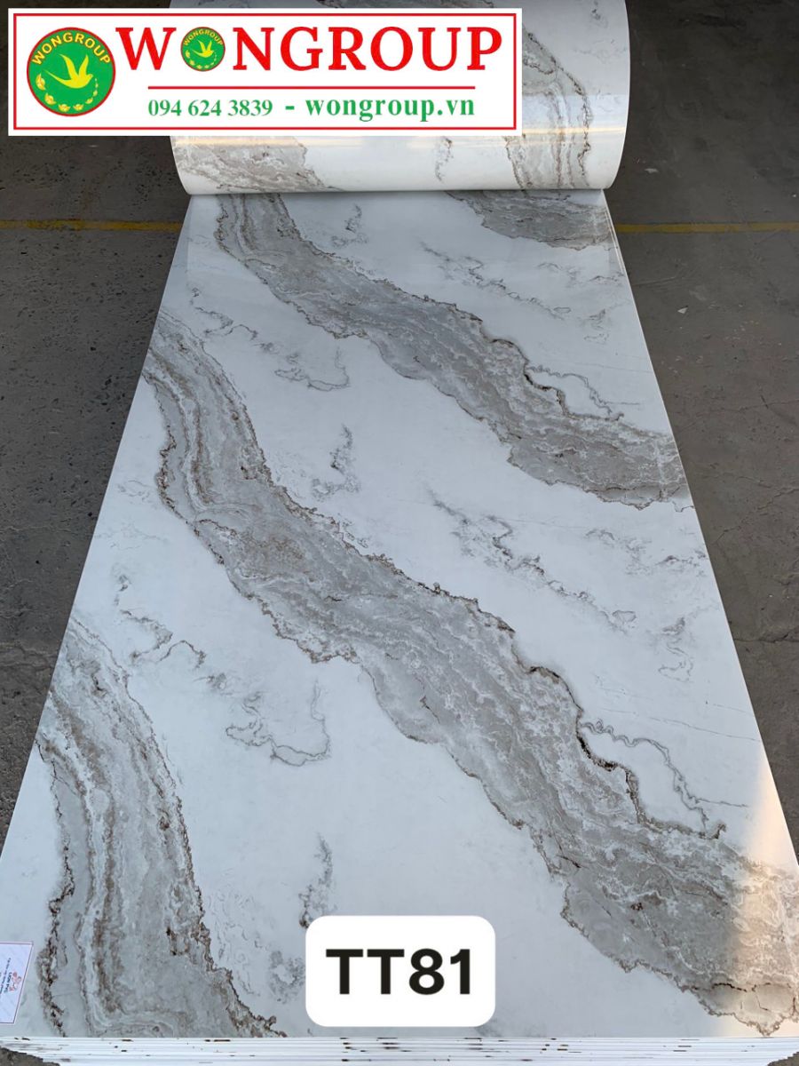 Tấm ốp PVC vân đá TT81