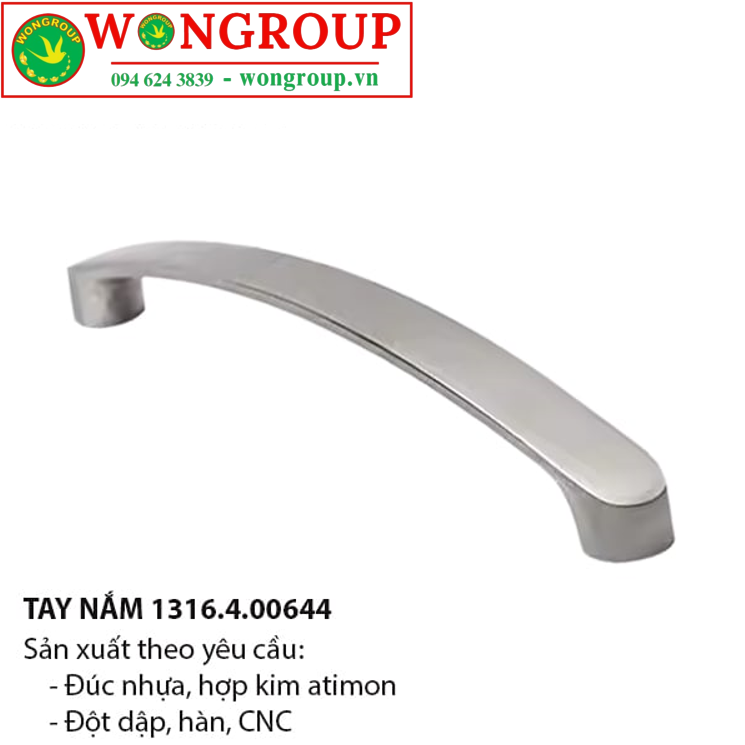 Tay nắm cong chữ C 