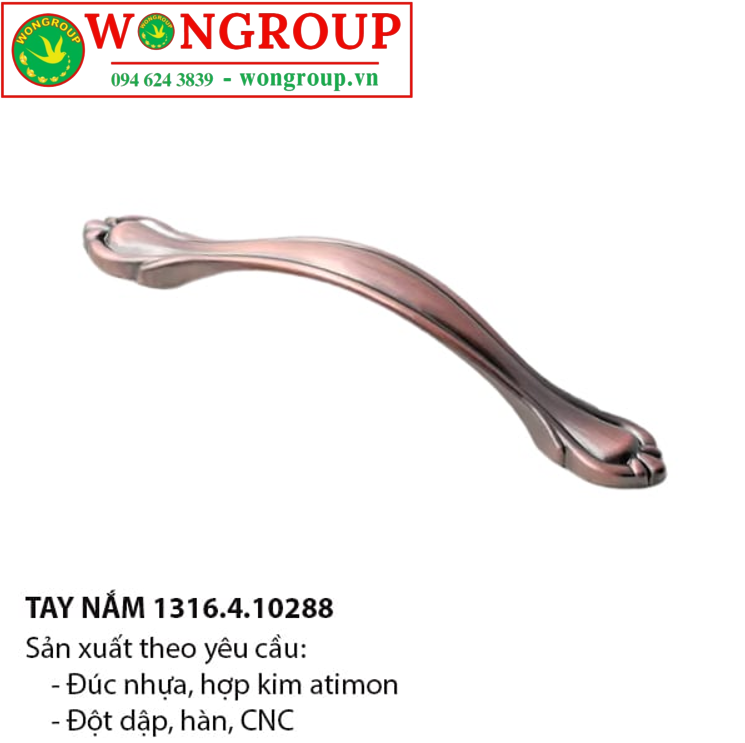 Tay nắm tủ 10288