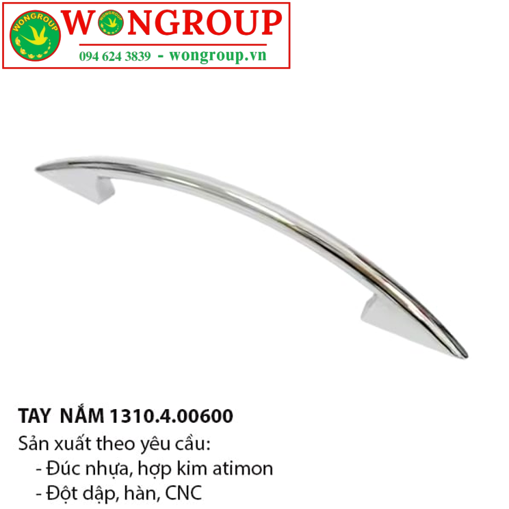 Tay nắm tủ chữ C