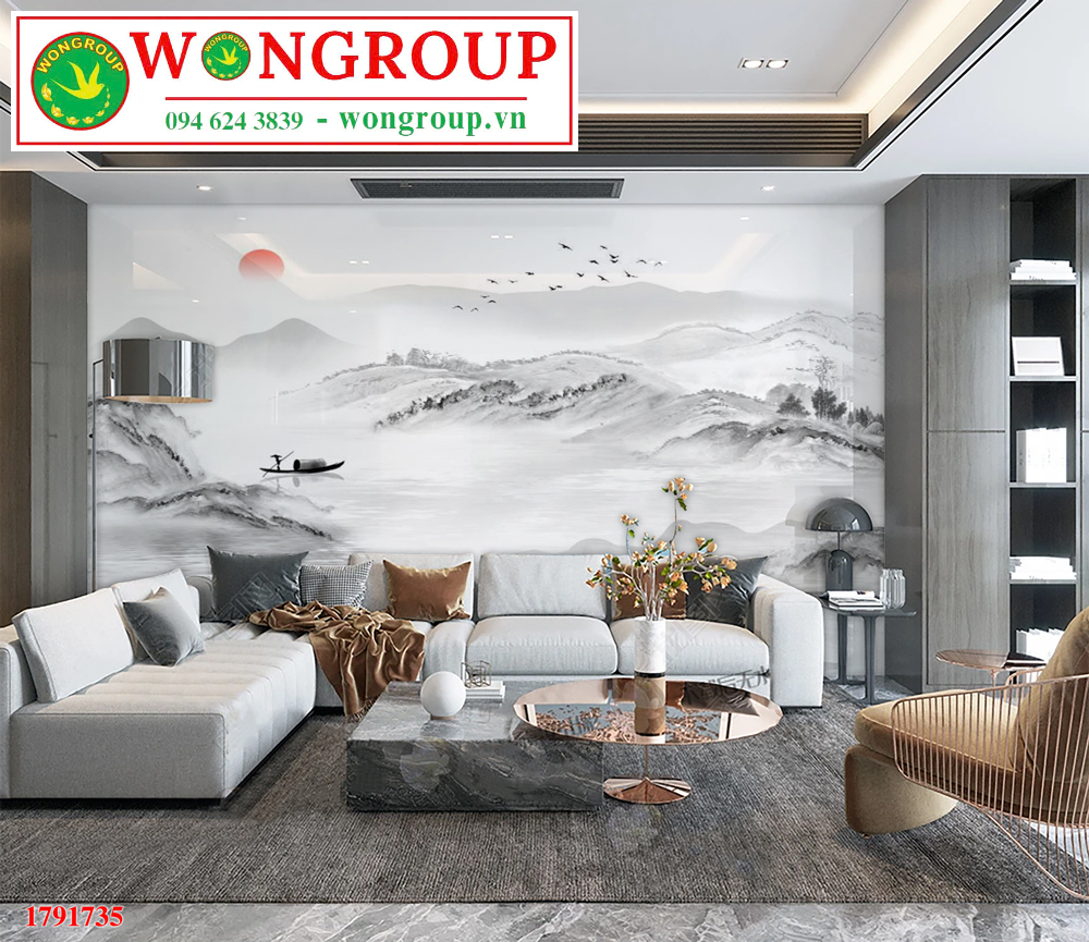 Tranh Vân Đá Phong Cảnh MS179