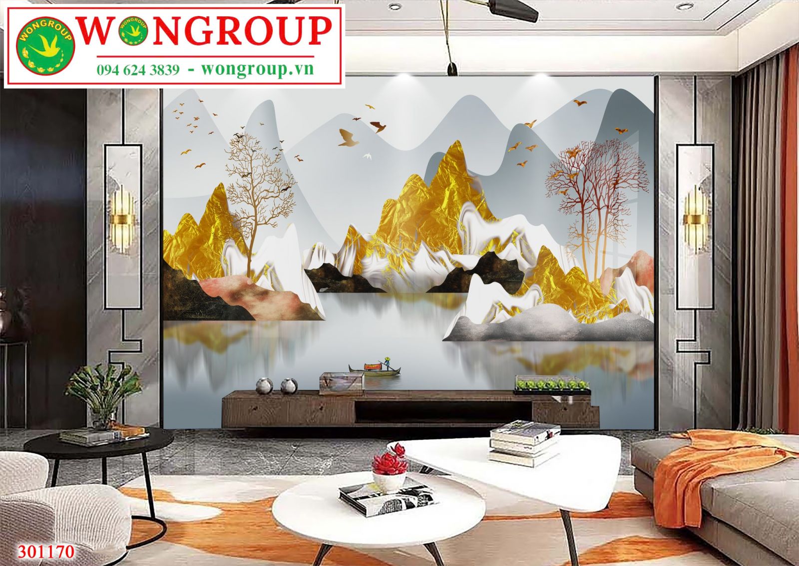 Tranh Vân Đá Phong Cảnh MS311