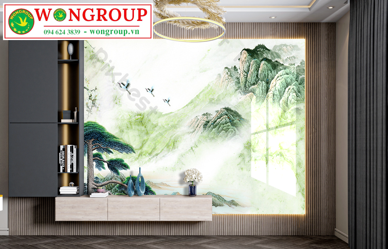 Tranh Vân Đá Phong Cảnh MS646