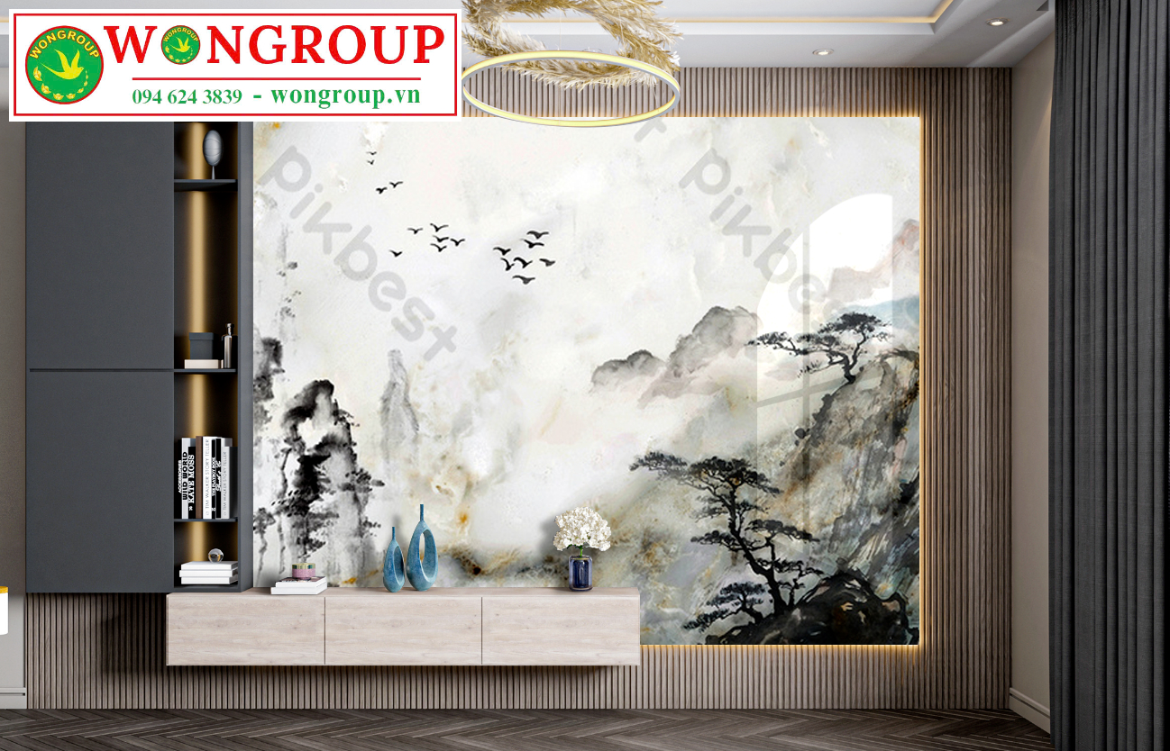 Tranh Vân Đá Phong Cảnh MS647