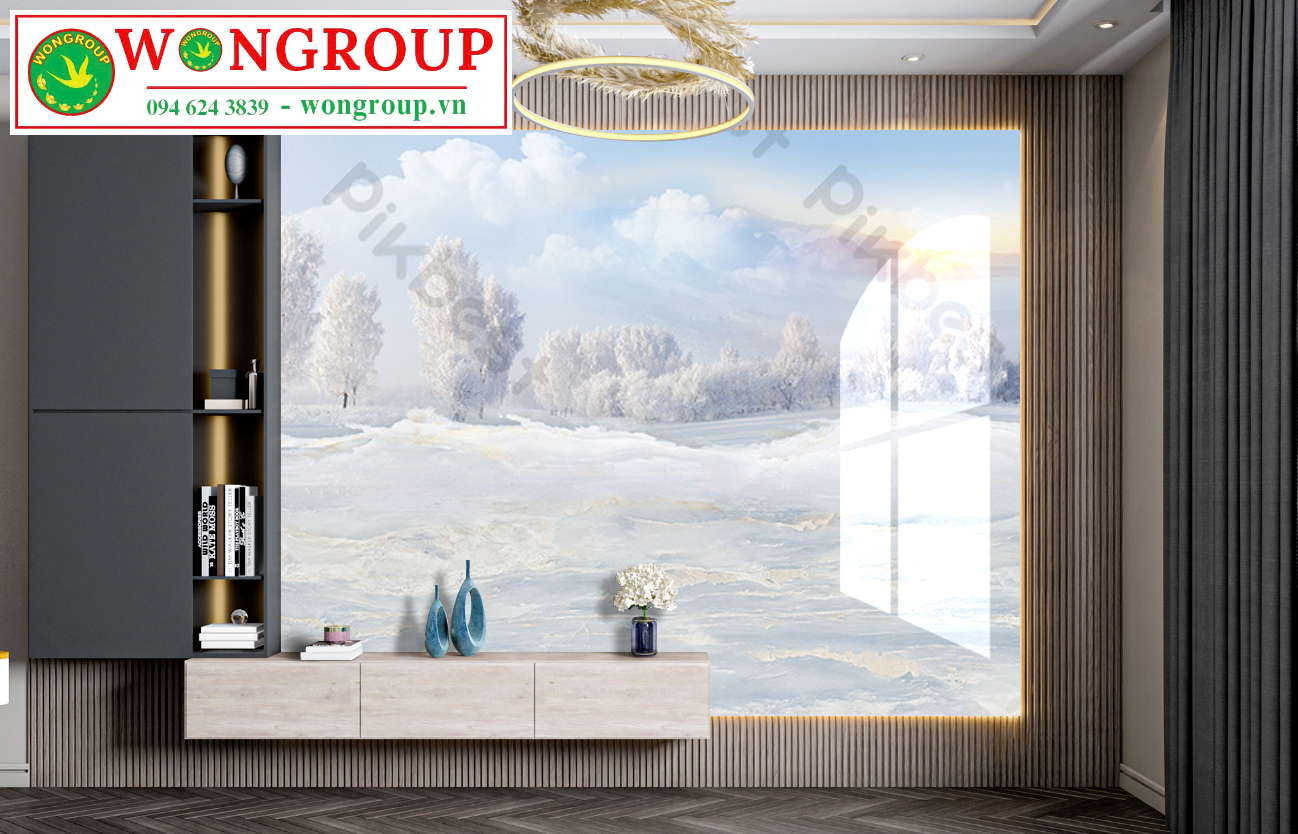 Tranh Vân Đá Phong Cảnh MS652