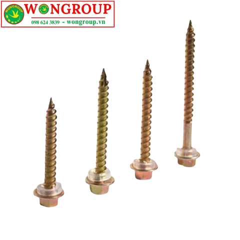 Vít bắn tôn gỗ M6, bảy màu