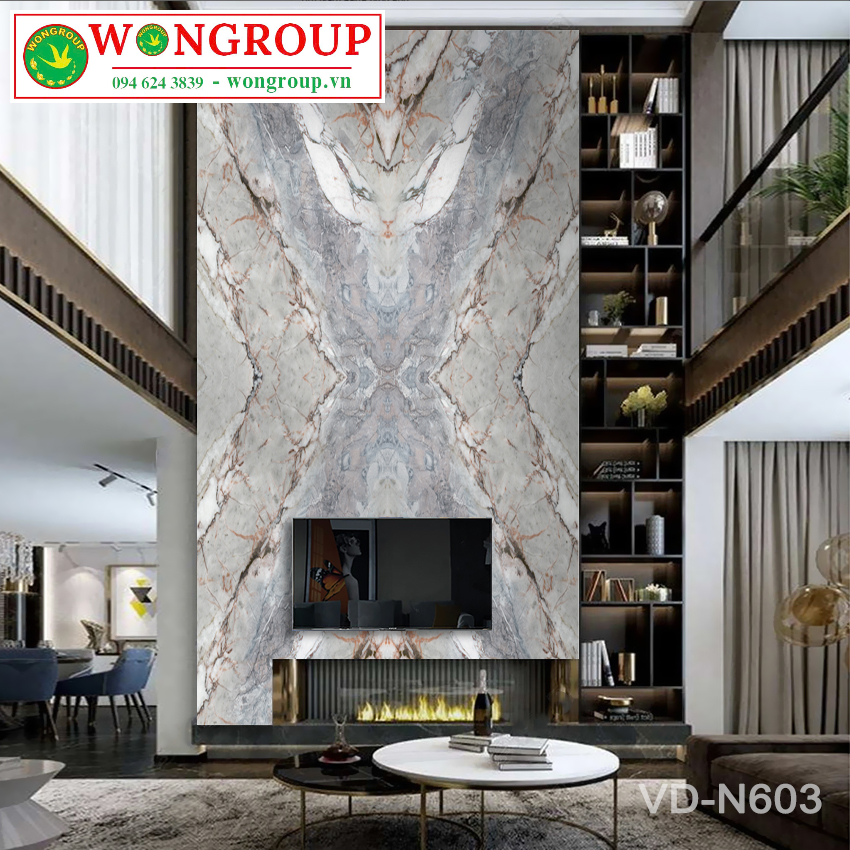 Tranh Vân Đá Đối Xứng N60