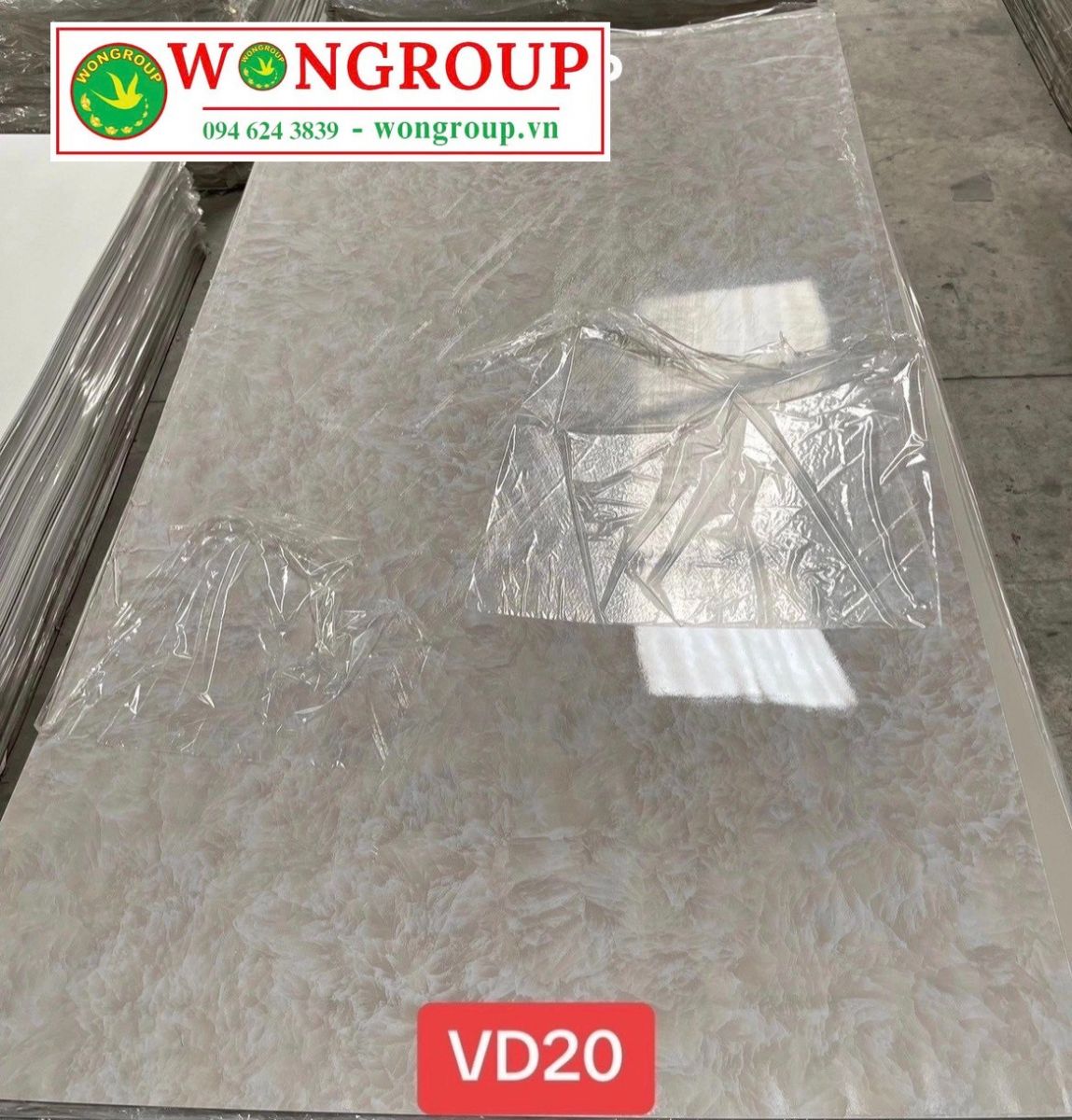 Tấm ốp PVC vân đá VD20