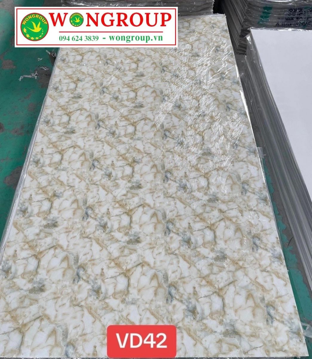 Tấm ốp PVC vân đá VD42