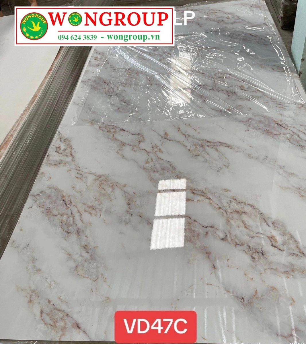 Tấm ốp PVC vân đá VD47C