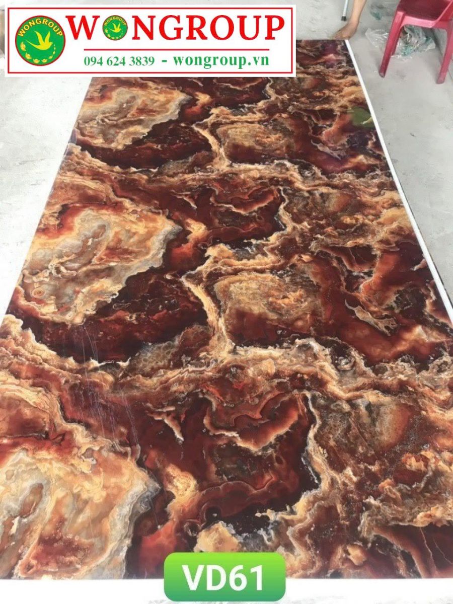 Tấm ốp PVC vân đá VD61
