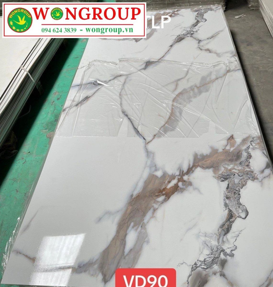 Tấm ốp PVC vân đá VD90