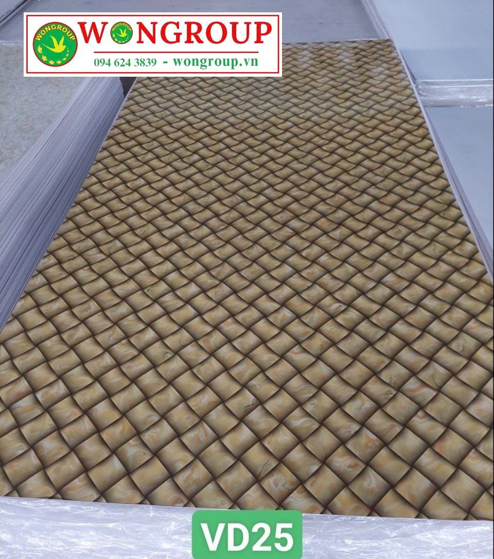 Tấm ốp PVC vân đá VD25