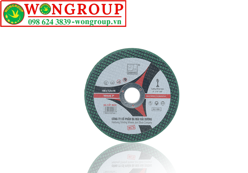 Đá cắt Inox 100.1,5.16