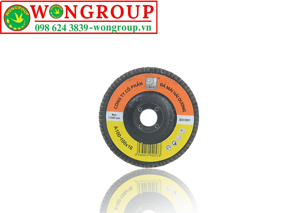 Đá ráp xếp Cn100 Phi 100