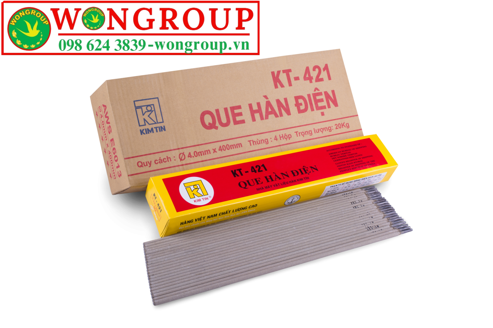 Que hàn KT-421 - Ø 2.5