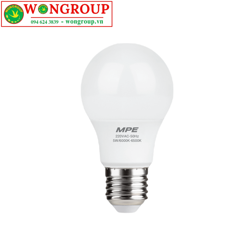 ĐÈN LED BULB 5W MPE 