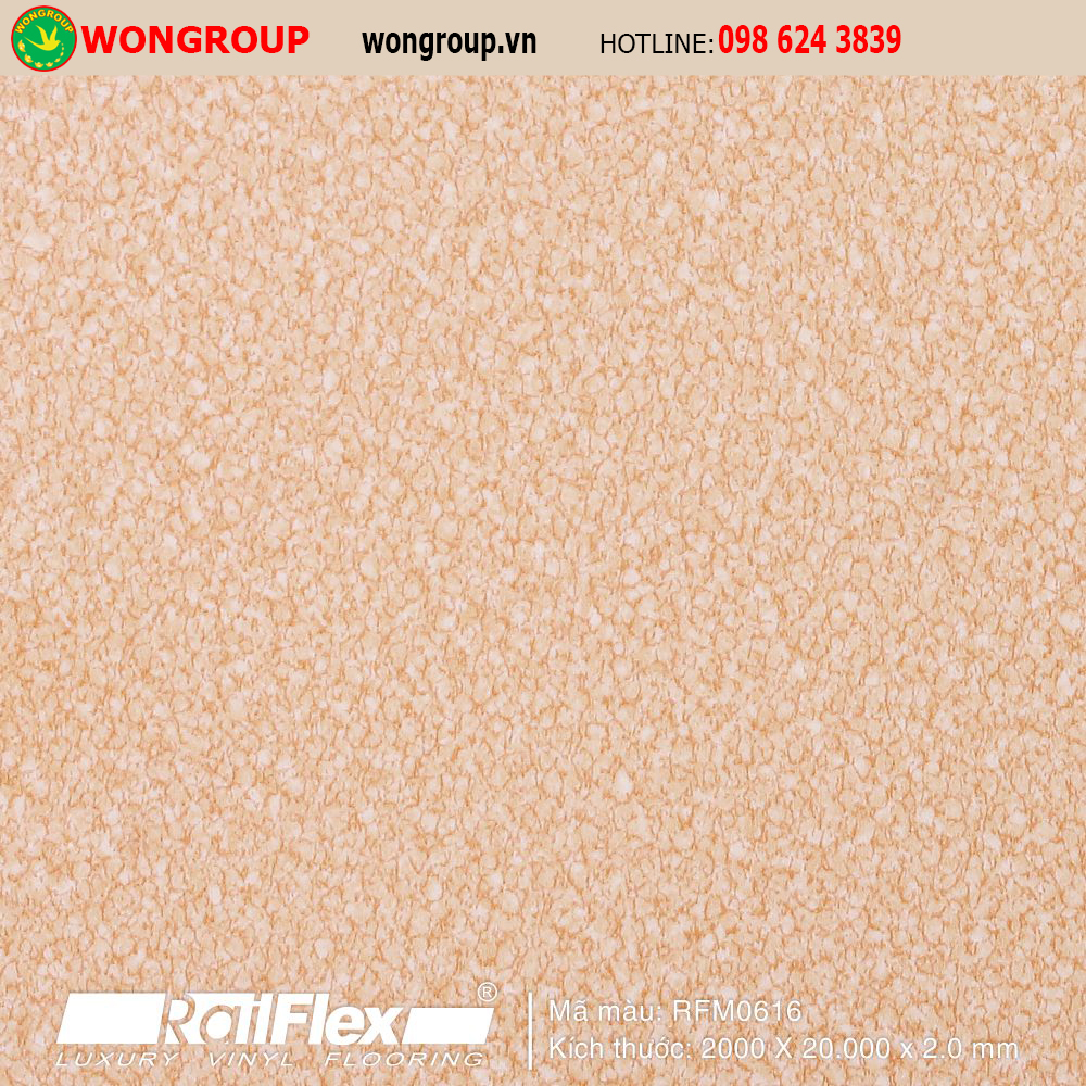 Sàn nhựa vinyl cuộn RFM0616