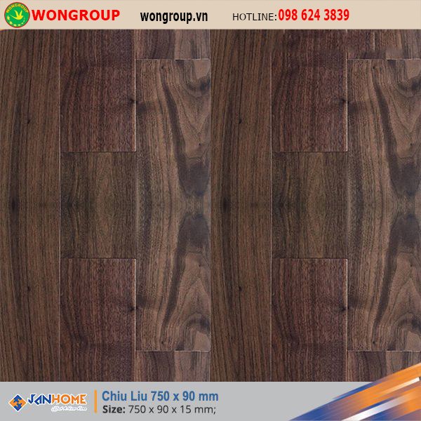 Sàn gỗ Chiu Liu 750 x 90mm
