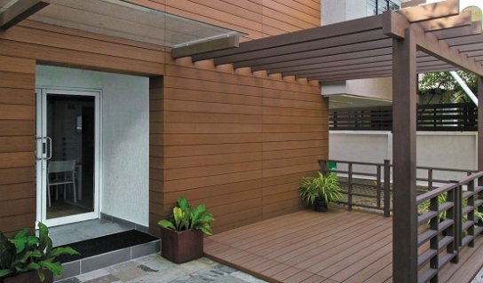 Tấm ốp tường ngoài trời