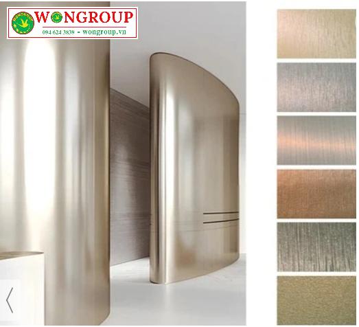 Tấm ốp than tre kim loại xước