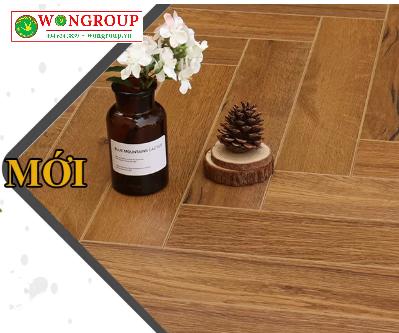 Sàn MORSER 8 ly hèm xương cá - cốt xanh