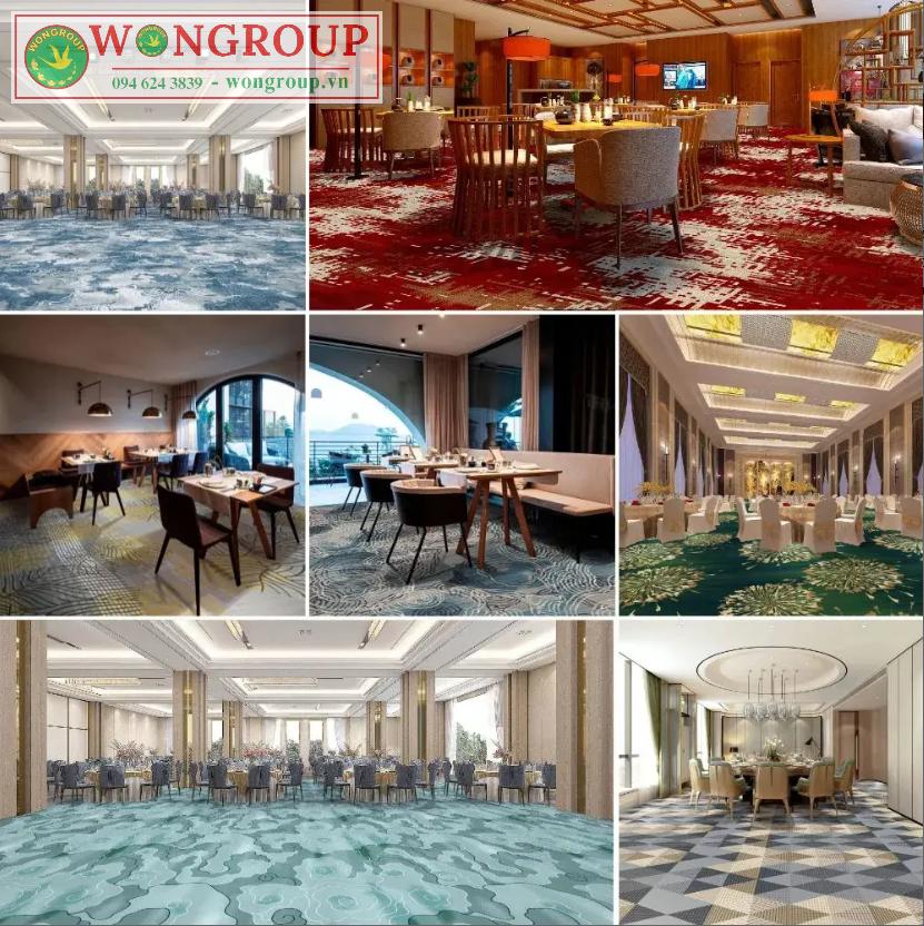 Thảm Axminster nhà hàng 3