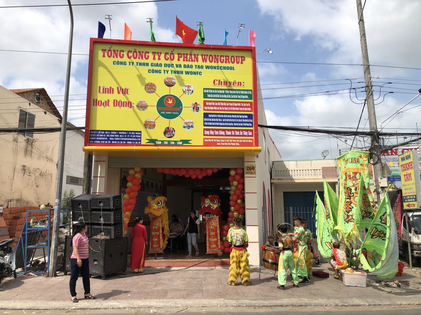 Khai trương wongroup